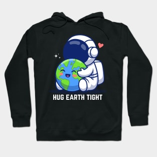 Astronaut Hugging Earth Hoodie